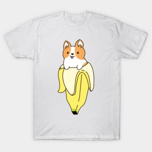 Banana Corgi T-Shirt